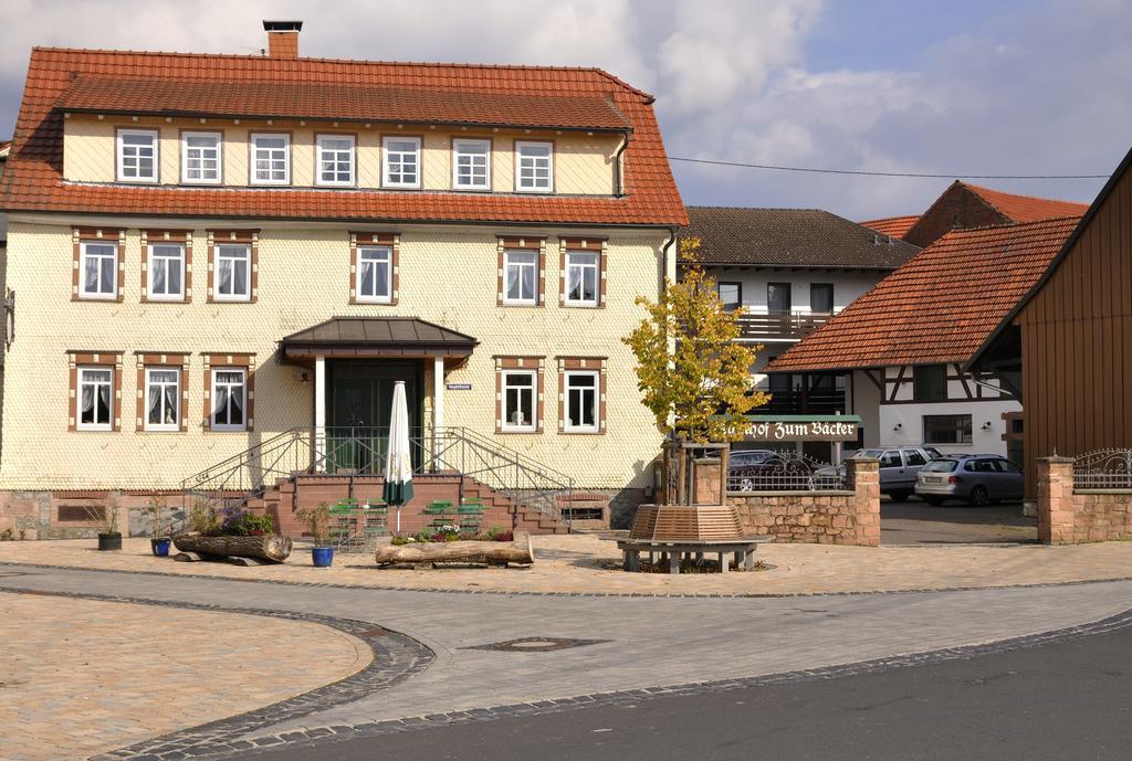 Hotel Zum Baecker Udenhain Exterior foto