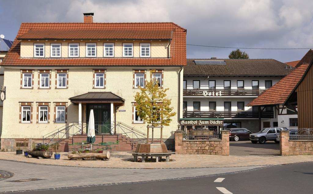 Hotel Zum Baecker Udenhain Exterior foto